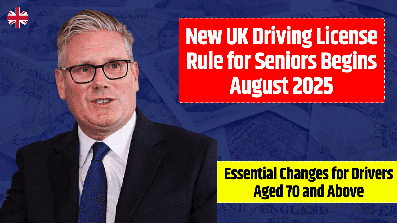 UK Driving Law Changes for Over-70s in 2025 – New Rules Every Senior Must Know