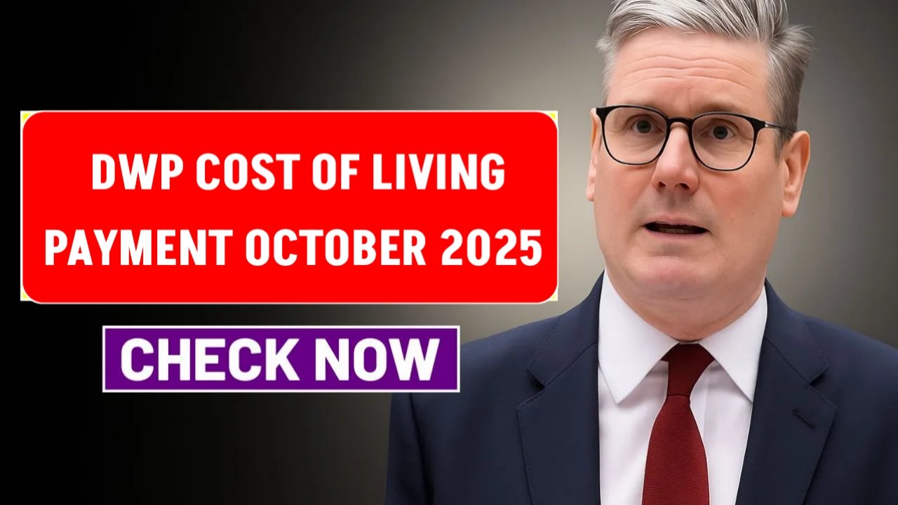 DWP Cost of Living Payment October 2025