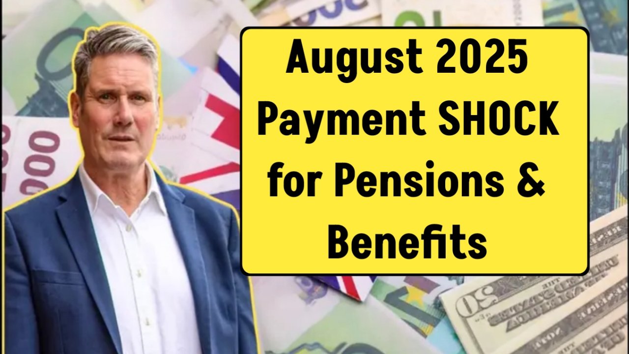 August 2025 Payment SHOCK for Pensions & Benefits