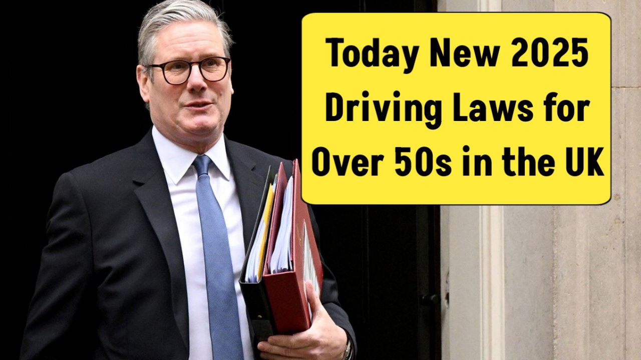 New 2025 Driving Laws for Over-50s in the UK