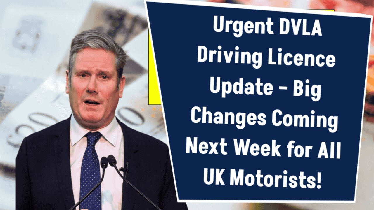 Urgent DVLA Driving Licence Update